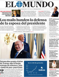 Portada El Mundo 2025-09-30