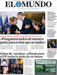 Portada El Mundo 2025-10-30