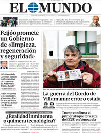 Portada El Mundo 2025-12-30