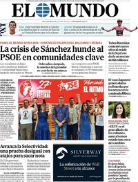 Portada El Mundo 2026-06-01