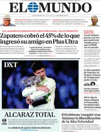 Portada El Mundo 2026-02-02