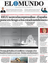 Portada El Mundo 2026-03-05