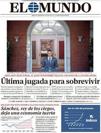 Portada El Mundo 2026-10-06