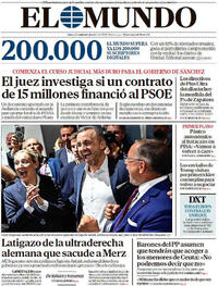 Portada El Mundo 2026-09-07