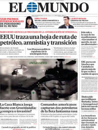 Portada El Mundo 2026-01-08