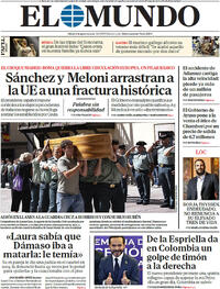 Portada El Mundo 2026-08-08