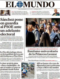 Portada El Mundo 2026-09-08
