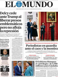 Portada El Mundo 2026-01-09