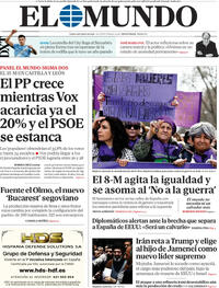 Portada El Mundo 2026-03-09