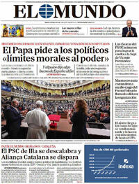 Portada El Mundo 2026-06-09
