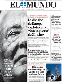 Portada El Mundo 2026-03-11