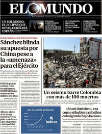 Portada El Mundo 2026-08-11
