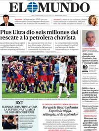 Portada El Mundo 2026-01-12