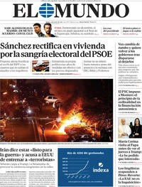 Portada El Mundo 2026-01-13