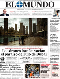 Portada El Mundo 2026-03-13