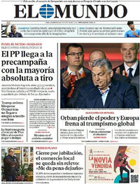 Portada El Mundo 2026-04-13