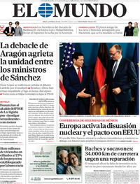 Portada El Mundo 2026-02-14