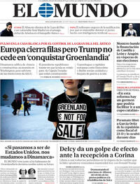 Portada El Mundo 2026-01-15