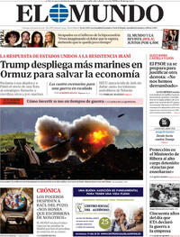 Portada El Mundo 2026-03-15