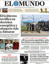 Portada El Mundo 2026-08-15