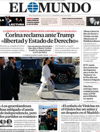 Portada El Mundo 2026-01-16