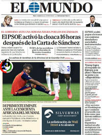 Portada El Mundo 2026-06-16