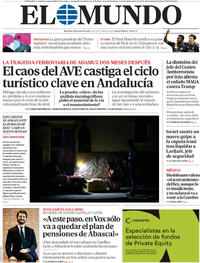Portada El Mundo 2026-03-18
