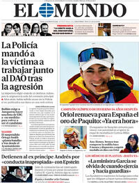 Portada El Mundo 2026-02-20