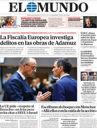 Portada El Mundo 2026-03-20