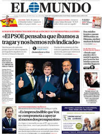Portada El Mundo 2026-03-22