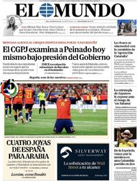Portada El Mundo 2026-06-22