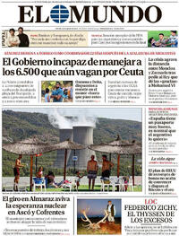 Portada El Mundo 2026-08-22