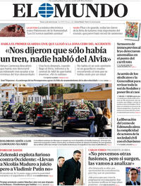 Portada El Mundo 2026-01-23