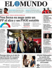 Portada El Mundo 2026-02-23