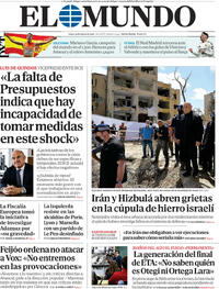 Portada El Mundo 2026-03-23