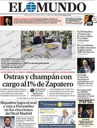 Portada El Mundo 2026-05-24