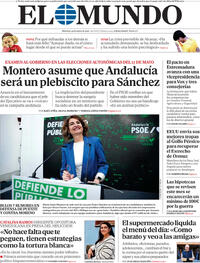 Portada El Mundo 2026-03-25