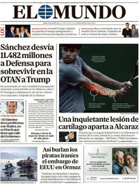 Portada El Mundo 2026-04-25