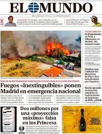 Portada El Mundo 2026-07-25