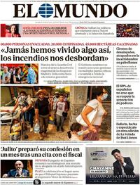 Portada El Mundo 2026-07-26