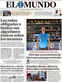 Portada El Mundo 2026-08-27