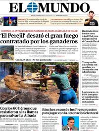 Portada El Mundo 2026-07-29