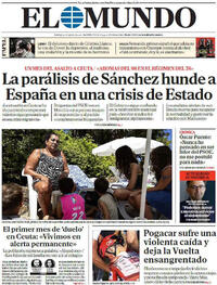 Portada El Mundo 2026-08-30