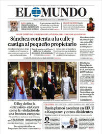 Portada El Mundo 2026-09-30