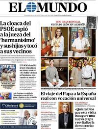 Portada El Mundo 2026-05-31
