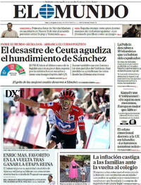 Portada El Mundo 2026-08-31