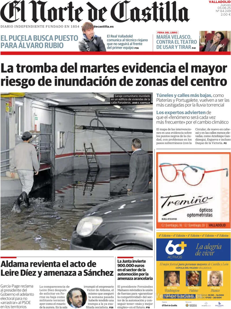 Portada La Tribuna de Toledo 2025-06-05
