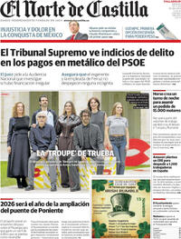 Portada El Norte de Castilla 2025-11-01
