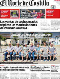 Portada El Norte de Castilla 2025-08-03