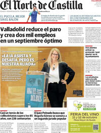 Portada El Norte de Castilla 2025-10-03